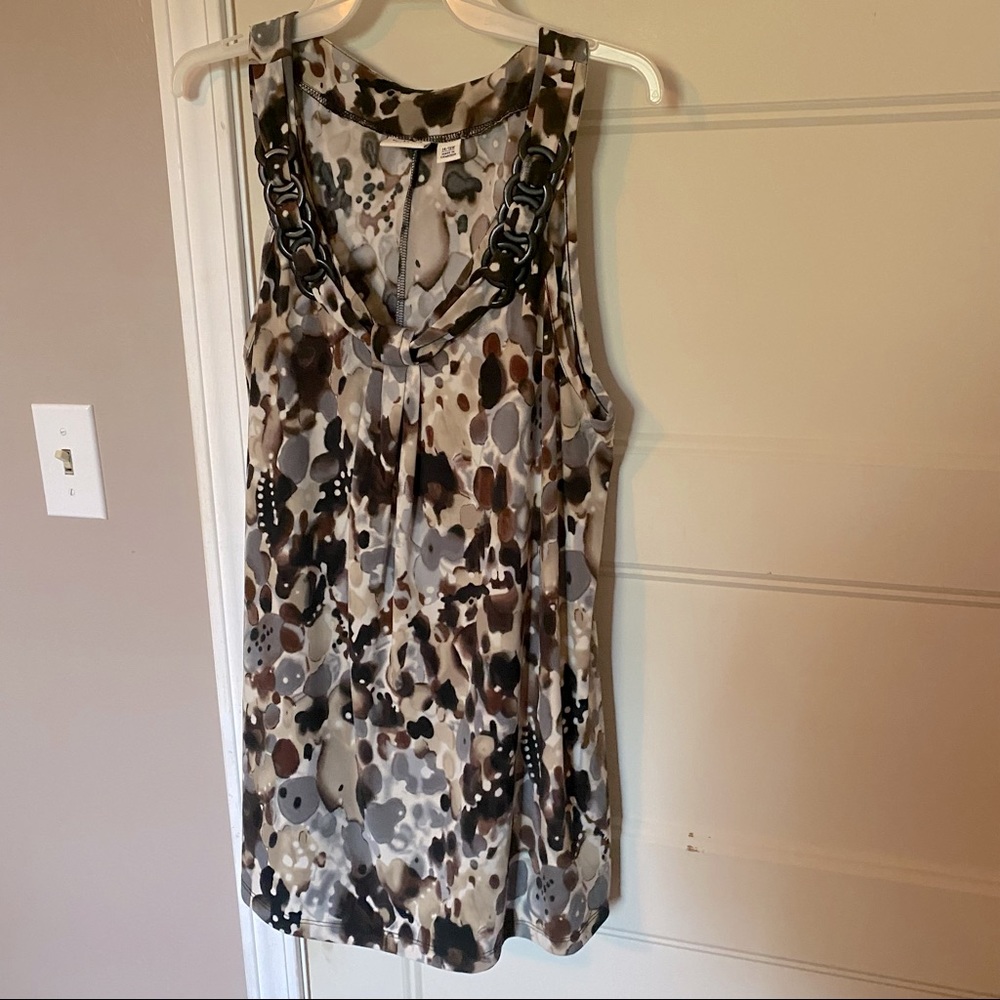 Cato 14/16W Sleeveless Top ;